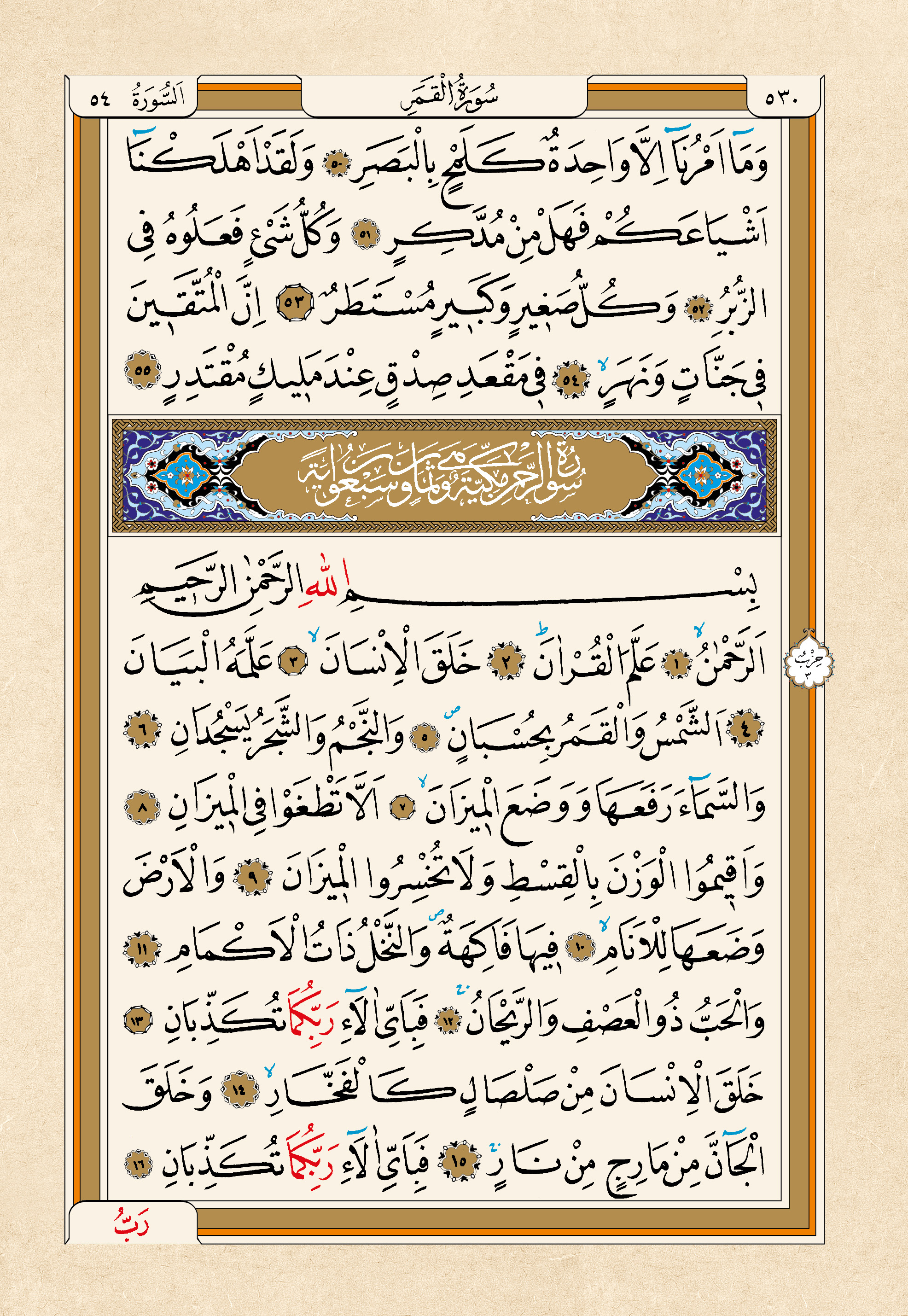 Kur'an-ı Kerim — 530. sayfa