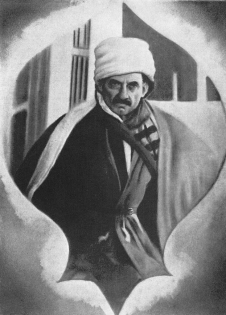 (Üstad Bedîüzzaman Said Nursî Hazretlerinin Barla’ya ilk geldikleri zaman çekilmiş resmi.)