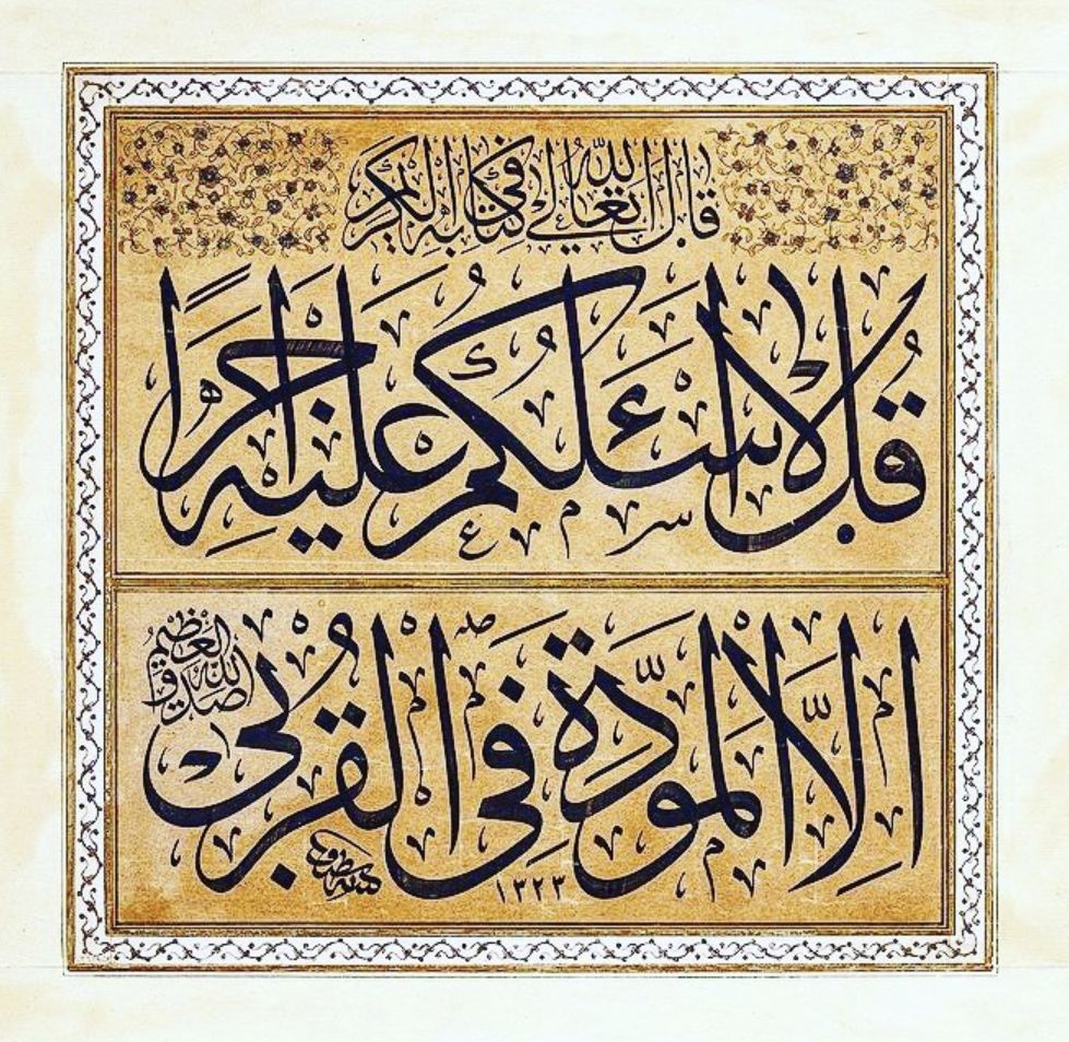 إنَّ إِظهارَ الرَّسولِ صلى الله عليه وسلم شَفَقةً فائِقةً وأَهَمِّيّةً بالِغةً للحَسَنِ والحُسَينِ رَضِيَ الله عَنهُمَا في صِباهُما، لَيسَت هي شَفَقةً فِطرِيّةً ومَحَبّةً نابِعةً مِنَ الإِحساسِ بصِلةِ القُربَى وَحْدَها، بل نابِعةً أَيضًا مِن أَنَّهُما بِدايةُ سِلسِلةٍ نُورانيّةٍ تَتَولَّى مُهِمّةً مِن مُهِمّاتِ النُّبوّةِ العَظِيمةِ، وأنَّ كُلًّا مِنهُما مَنشَأُ جَماعةٍ عَظِيمةٍ مِن وارِثي النُّبوّةِ، ومُمَثِّلٌ عَنها وقُدوةٌ لَها.